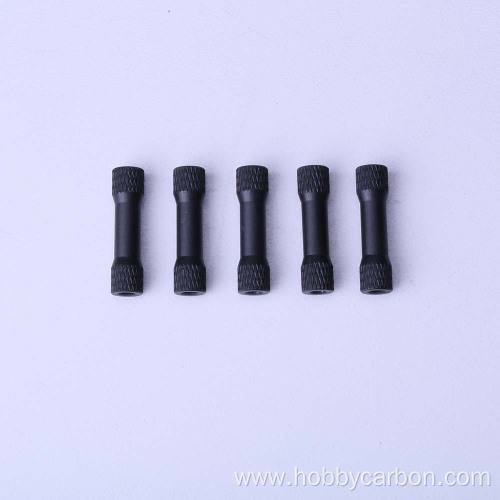 Custom spacer threaded round aluminum standoffs